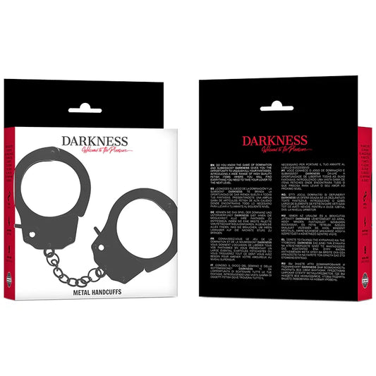 DARKNESS - ESPOSAS DE METAL PARA MANOS NEGRAS - Nuvica