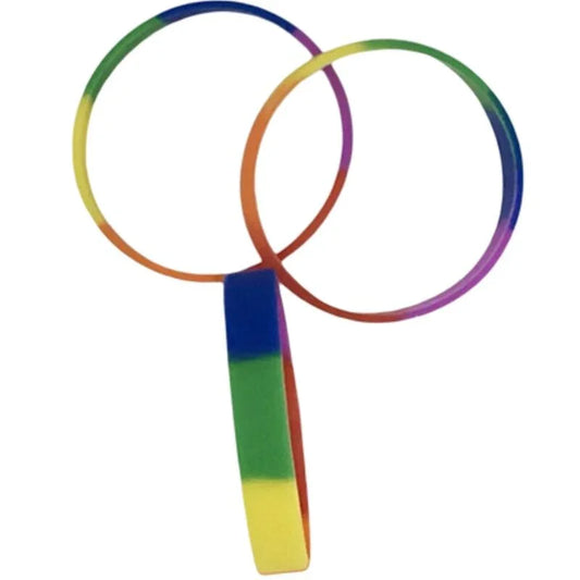 PRIDE - PULSERA SILICONA BANDERA LGBT - Nuvica