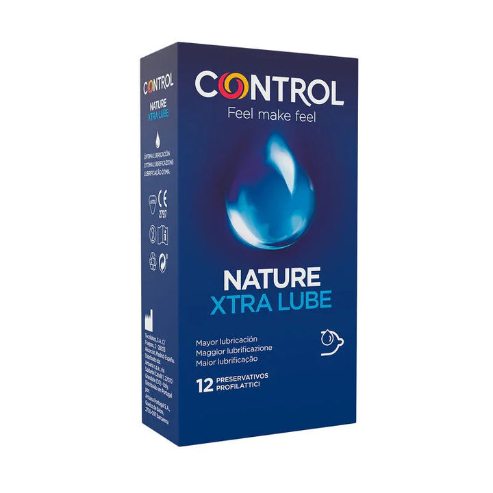 CONTROL - EXTRA LUBE PRESERVATIVOS 12 UNIDADES - Nuvica