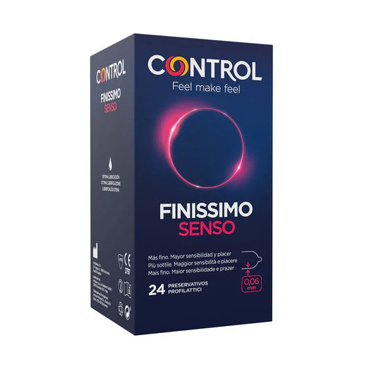 CONTROL - SENSO PRESERVATIVOS 24 UNIDADES - Nuvica