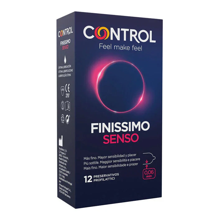 CONTROL - ADAPTA SENSO PRESERVATIVOS 12 UNIDADES - Nuvica