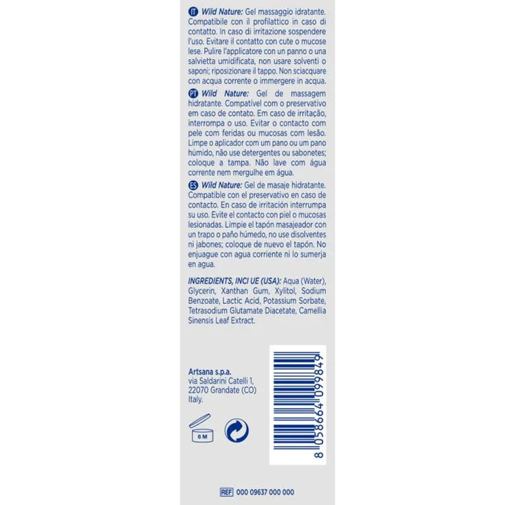 CONTROL - WILD NATURE GEL MASAJE 3 EN 1 200 ML - Nuvica