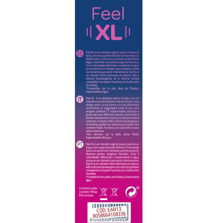 CONTROL - FEEL XL BALA VIBRADORA - Nuvica