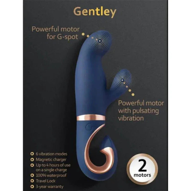 G-VIBE - GENTLEY G-SPOT VIBE AZUL CARIBE - Nuvica