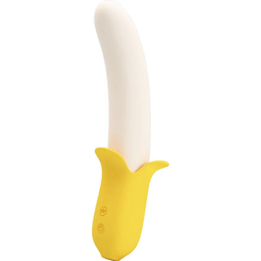 PRETTY LOVE - BANANA GEEK SUPER POWER 7 VIBRACIONES UP&DOWN SILICONA NEGRO - Nuvica