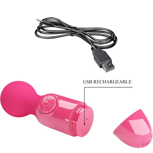 PRETTY LOVE - MINI MASAJEADOR PERSONAL MAGENTA - Nuvica