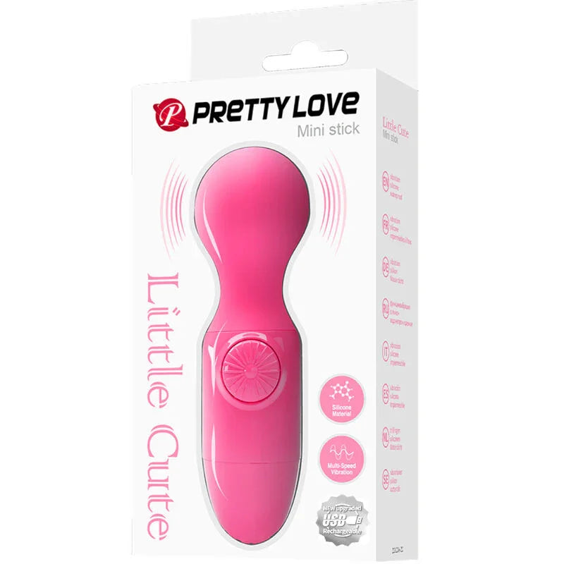 PRETTY LOVE - MINI MASAJEADOR PERSONAL MAGENTA - Nuvica