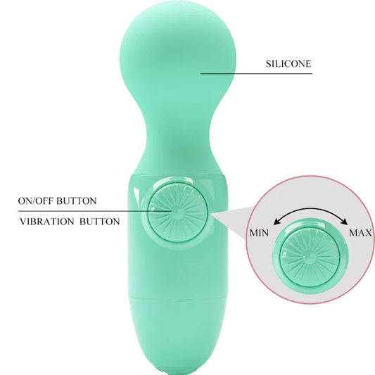 PRETTY LOVE - MINI MASAJEADOR PERSONAL VERDE - Nuvica