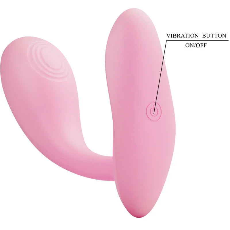 PRETTY LOVE - BAIRD G-SPOT 12 VIBRACIONES RECARGABLE ROSA APP - Nuvica