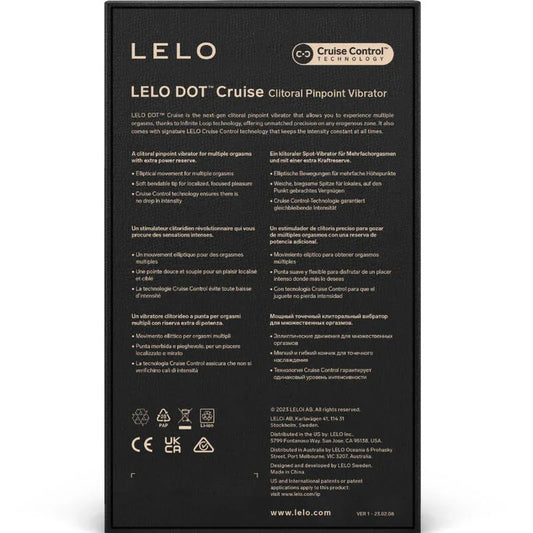 LELO - DOT CRUISE ESTIMULADOR DE CLÍTORIS AMARILLO - Nuvica