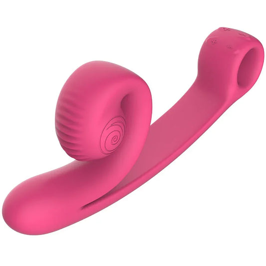 SNAIL VIBE - CURVE VIBRADOR ROSA - Nuvica