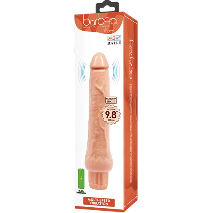 BAILE - BÁRBARA VIBRADOR REALÍSTICO 25 CM - Nuvica
