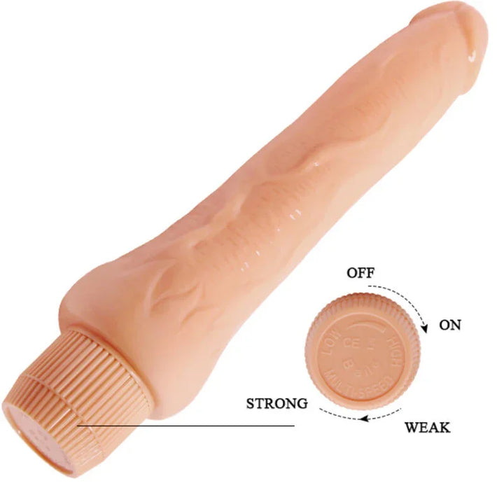 BAILE - BÁRBARA VIBRADOR REALÍSTICO 25 CM - Nuvica