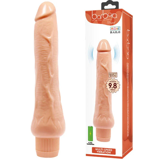 BAILE - BÁRBARA VIBRADOR REALÍSTICO 25 CM - Nuvica