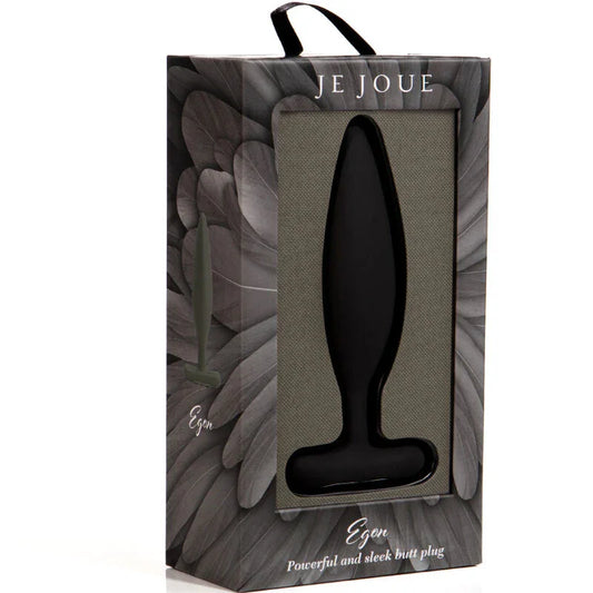 JE JOUE - EGON PLUG ANAL VIBRADOR NEGRO - Nuvica