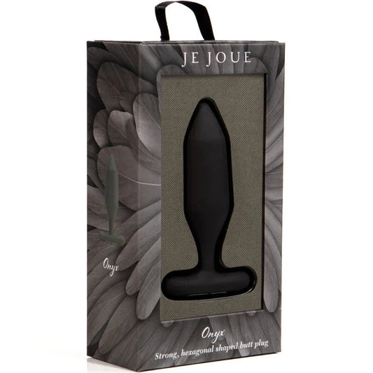 JE JOUE - ONYX PLUG ANAL VIBRADOR NEGRO - Nuvica