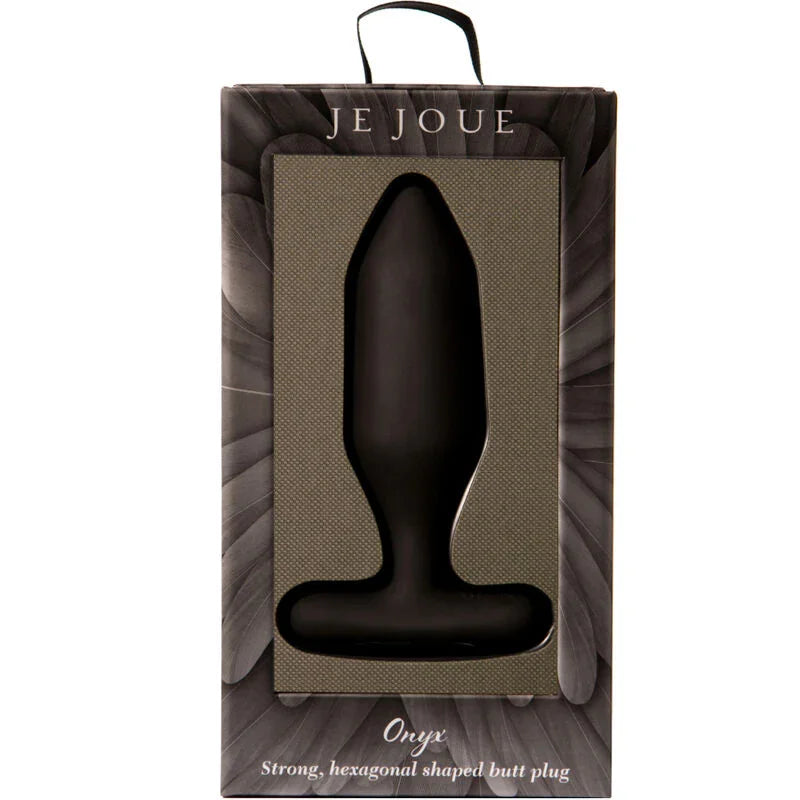 JE JOUE - ONYX PLUG ANAL VIBRADOR NEGRO - Nuvica