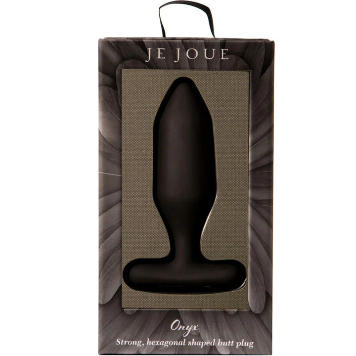 JE JOUE - ONYX PLUG ANAL VIBRADOR NEGRO - Nuvica