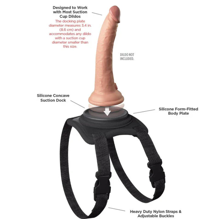 PIPEDREAMS - BODY DOCK LAP STRAP HARNESS - Nuvica