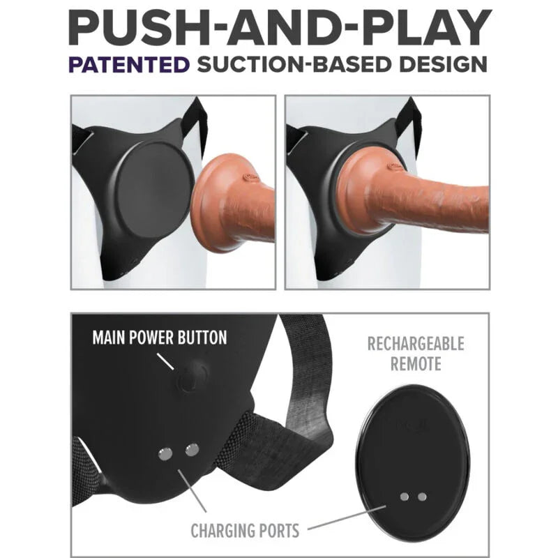 PIPEDREAMS - BODY DOCK G-SPOT PRO HARNESS - Nuvica