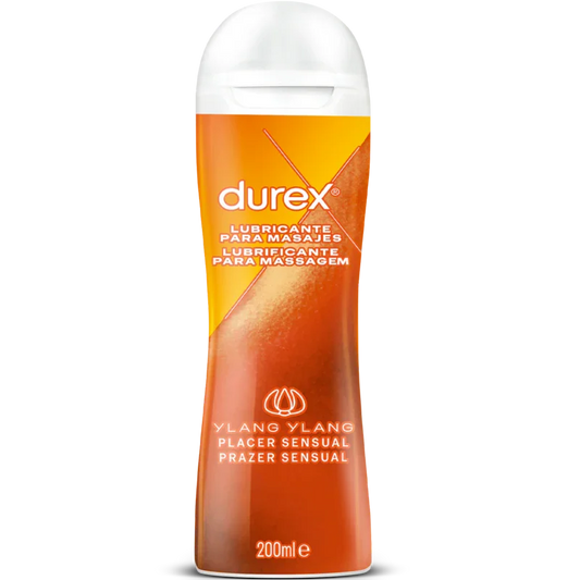 DUREX - MASAJE 2 EN 1 SENSUAL YLANG YLANG 200 ML - Nuvica