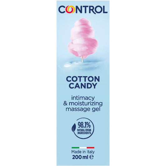 CONTROL - MASAJE GEL 3 EN 1 ALGODÓN DE AZÚCAR 200 ML - Nuvica