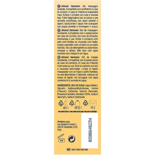 CONTROL - MASAJE GEL 3 EN 1 LECHE DE ALMENDRA 200 ML - Nuvica