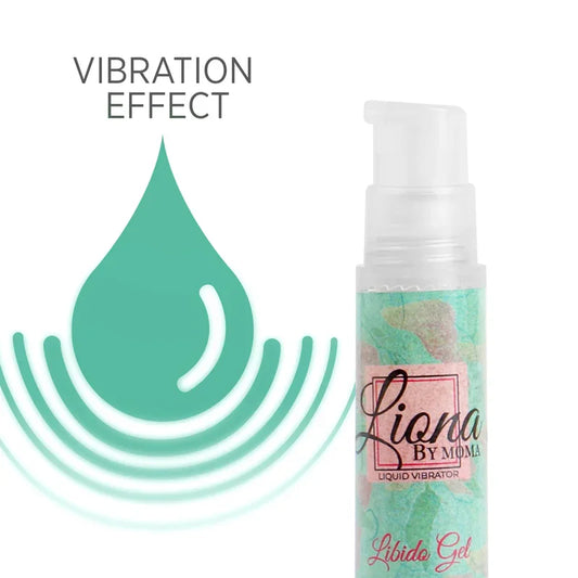 LIONA BY MOMA - VIBRADOR LIQUIDO LIBIDO GEL 6 ML - Nuvica