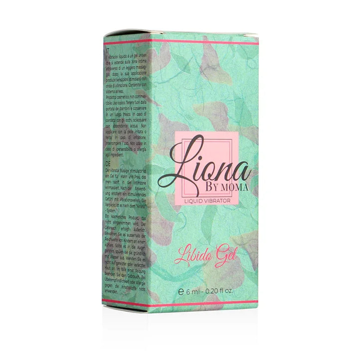 LIONA BY MOMA - VIBRADOR LIQUIDO LIBIDO GEL 6 ML - Nuvica