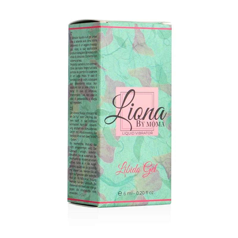 LIONA BY MOMA - VIBRADOR LIQUIDO LIBIDO GEL 6 ML - Nuvica