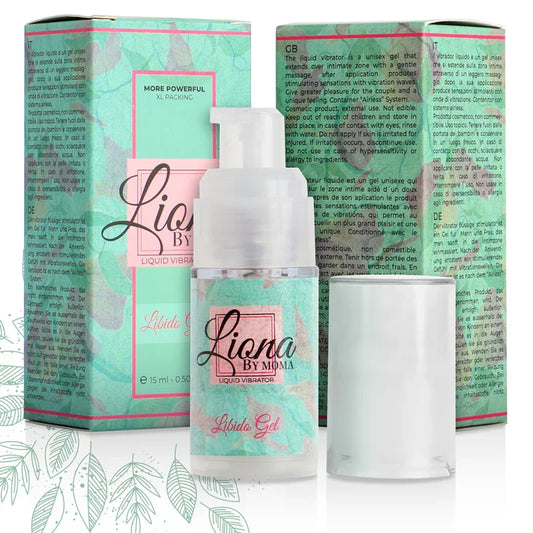 LIONA BY MOMA - VIBRADOR LIQUIDO LIBIDO GEL 15 ML - Nuvica