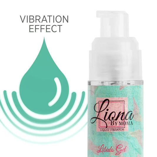 LIONA BY MOMA - VIBRADOR LIQUIDO LIBIDO GEL 15 ML - Nuvica