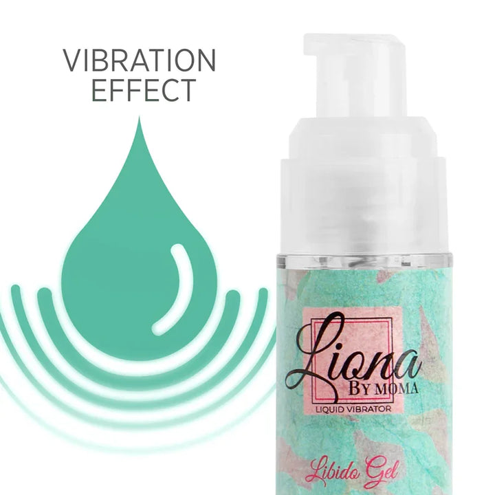 LIONA BY MOMA - VIBRADOR LIQUIDO LIBIDO GEL 15 ML - Nuvica