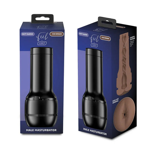 KIIROO - FEEL STROKER GENERIC BUTT MASTURBADOR - MID BROWN - Nuvica