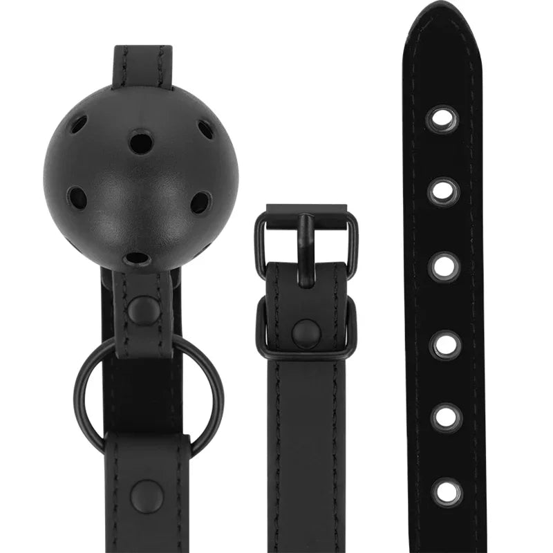 INTENSE - FETISH BOZAL DE CUERO VEGANO - Nuvica