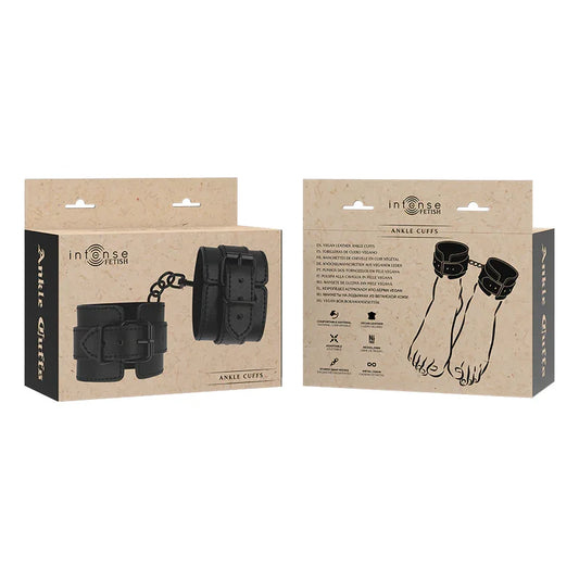 INTENSE - FETISH TOBILLERAS DE CUERO VEGANO - Nuvica