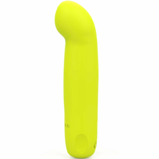 B SWISH - BCUTE CURVE INFINITE CLASSIC VIBRADOR RECARGABLE SILICONA AMARILLO - Nuvica