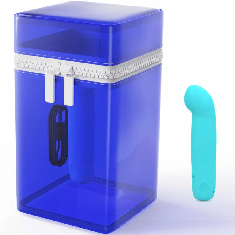 B SWISH - BCUTE CURVE INFINITE CLASSIC EDICION LIMITADA VIBRADOR RECARGABLE SILICONA AZUL - Nuvica