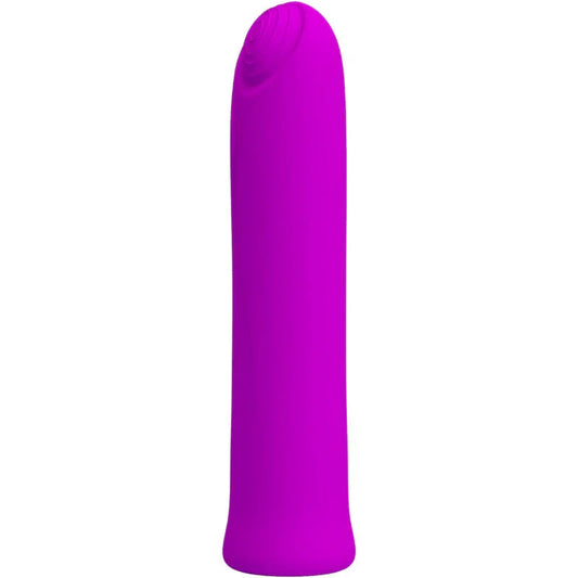 PRETTY LOVE - CURTIS MINI VIBRADOR SUPER POWER 12 VIBRACIONES SILICONA VIOLETA - Nuvica