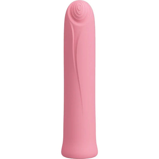 PRETTY LOVE - CURTIS MINI VIBRADOR SUPER POWER 12 VIBRACIONES SILICONA ROSA - Nuvica
