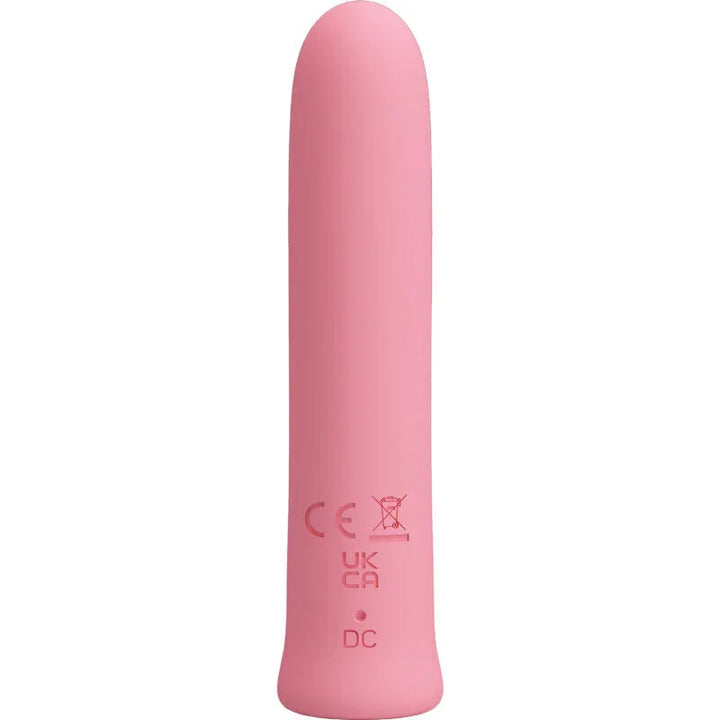 PRETTY LOVE - CURTIS MINI VIBRADOR SUPER POWER 12 VIBRACIONES SILICONA ROSA - Nuvica
