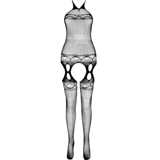 PASSION - ECO COLLECTION BODYSTOCKING ECO BS006 NEGRO - Nuvica