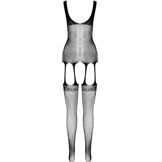 PASSION - ECO COLLECTION BODYSTOCKING ECO BS007 NEGRO - Nuvica