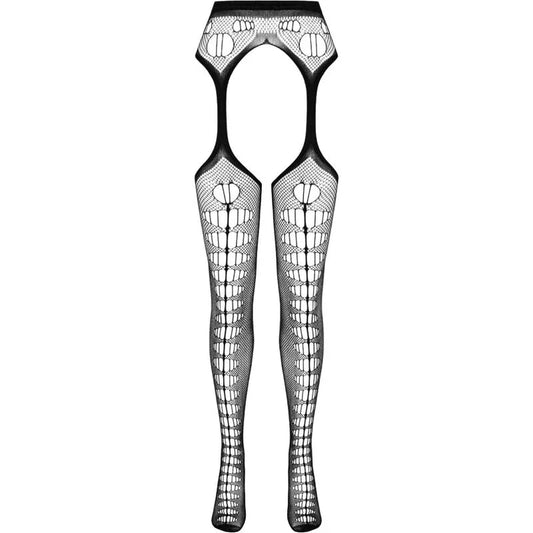 PASSION - ECO COLLECTION BODYSTOCKING ECO S008 ROJO - Nuvica