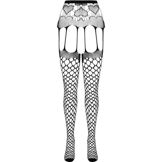 PASSION - ECO COLLECTION BODYSTOCKING ECO S009 ROJO - Nuvica
