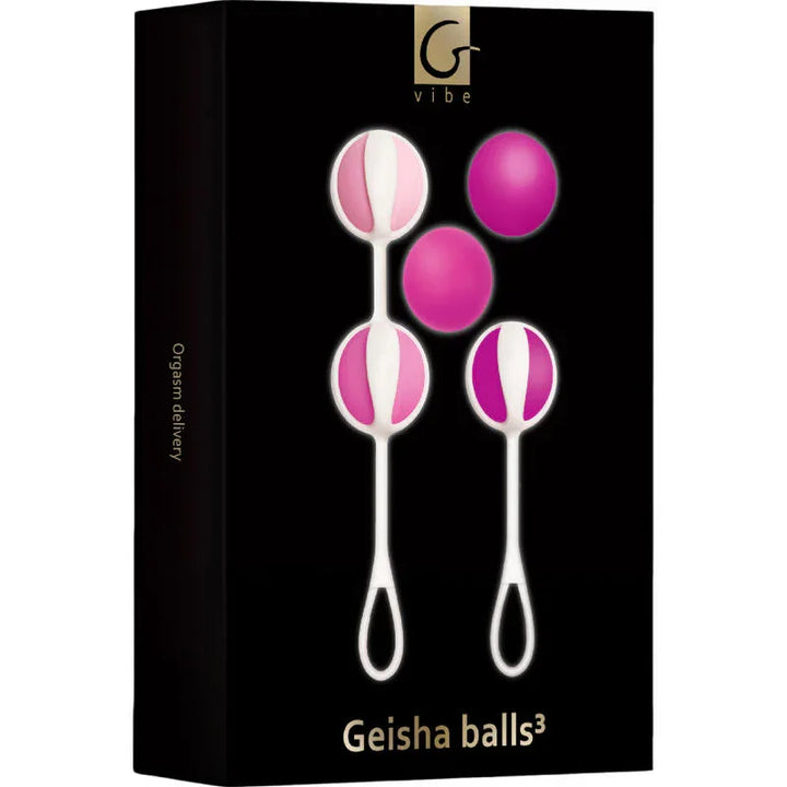 G-VIBE - SET 5 GEISHA BALLS3 ROSA - Nuvica
