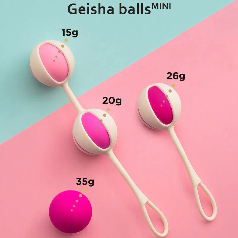G-VIBE - SET 4 GEISHA BALLS MINI MORADO - Nuvica