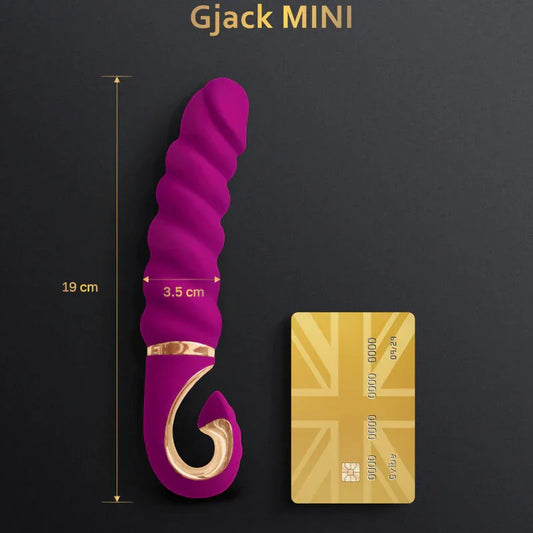 G-VIBE - GJACK MINI VIBRADOR SILICIONA MORADO - Nuvica