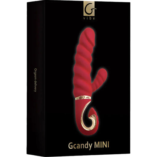 G-VIBE - GCANDY MINI VIBRADOR SILICIONA ROJO - Nuvica