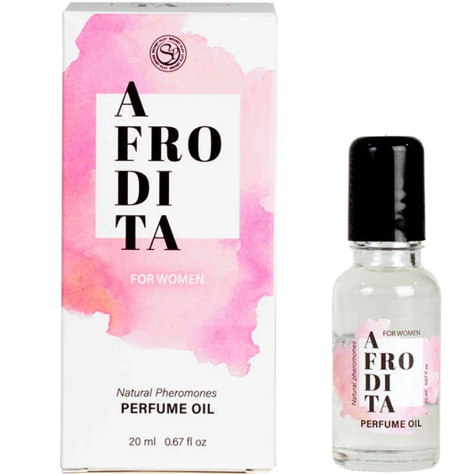 SECRETPLAY - AFRODITA PERFUME EN ACEITE FEROMONAS MUJER 20 ML - Nuvica